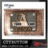 custom leather patch for denim