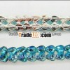 New design turquoise teardrop rhinestone trims