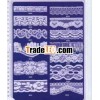 crochet, organza, raschel lace, stretch lace