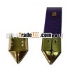 solid brass belt end tips