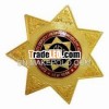 star souvenir emblem for custom designs
