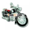 motorcycle Metal Pin Badge in company design
