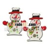Snow Man Led Pin,  Flashing Badge,  Pin Badge Gift