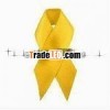 Yellow AIDS Ribbon with Pin