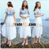 Designer Ladies Fashion Long Dresses,  Ladies Off-shoulder Dresses