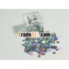 4mm Round Circles Laser Color Glitter Powder