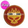 USA Embroidered Skull Patch