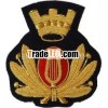 Hand Embroidered Bullion Badges | Crests | Insignia | Musical Badge