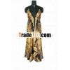 Designer Fancy Halter Long Dress for Ladies