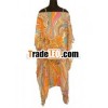 Fashionable Printed Long Kaftan for Ladies