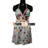Designer Halter Scarf Dress for Ladies