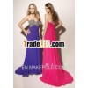 2012 New Arrival Beaded Sweetheart Chiffon Prom Dress