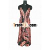 Designer Halter Long Dress for Ladies