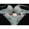 2013 new &sexy lady's lace bra and panty set underwear