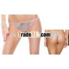 Ladies T-Back G-String Thong with Foil Fabric
