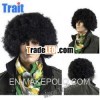 Short Curly Wig Afro Wig Football Fans Wig Party Halloween Cosplay Wigs