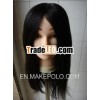 New product 2012 china wholesale 20 inch 100% human hair styling mannequin head & hair products