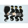 10"-24" Body Wave 1 Piece Lace Top Closure with 3Pcs Hair Bundle, 4pcs/lot Brazilian Virgi