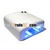 HOT 36w UV GEL NAIL DRYER CURING LAMP   4x9w LIGHT BULB