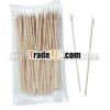 6'' wooden wand cosmetic cotton swab