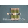 colored plastic stick cotton swabs