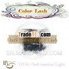 Eyelash extension-Color bulk lash 1g-Dark Brown(Basic case)