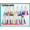 Factory Price !!! Beautiful makeup tool diamond eyelash curler / bling free mini colorful resinstone