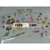 customize cartoon football face tattoo stickers