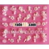 acrylic fashion design 3d nail art decoration flitter