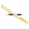 Gold tweezer,  eyebrow tweezers slanted tips,  Manicure tweezers
