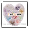 3D Rose Slice Nail Art Decoration With Heart Shaped Box