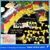 500 pcs orange French False Acrylic Nail Art Tips Edge Form Guide UV Gel Decoration