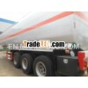 3 axles chemical semi-trailer truck