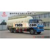 Jiefang rear double axles bulk powder tank truck