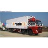 -dongfeng or howo 30cbm Reefer truck with commins engine