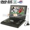 7.5 inch TFT LCD Screen Portable DVD with TV Player,  Support SD / MMC Card / Game Function / USB Po