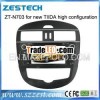 ZESTECH CAR DVD for nissan TIIDA high configuration dvd gps navigation with BT RADIO IPOD AUX RDS US