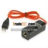 USB to Microphone Link Cable Adapter,  Length: 60cm
