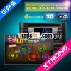 TD718A-two din car audio player with android tablet