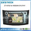 ZESTECH CAR DVD for NISSAN SYLPHY dvd gps navigation with BT RADIO IPOD AUX RDS USB SD AUDIO ...