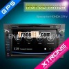 7" Touch screen DVD player special for HONDA CRV with Black Panel
