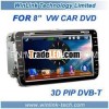 Digital screen 8" VW Car dvd Player with GPS Navigation