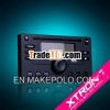 FP001: removable face panel for 2 din non-detachable model