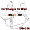 24V Mini Car Charger for iPad Black