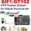 SIF1-GT102 GPS Tracker System for Vehicle,  Person and Pet