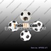 football shaped valve cap/ valve bonnet with soccer design