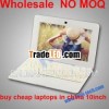 buy cheap laptops in china, 10' Android 4.1, VIA8850 CORTEX A9 1.5Ghz, 512MB/1GB DDR3, 4GB, 1024