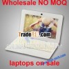 NO MOQ! 10 inch laptops on sale Android 4.1, VIA8850 CORTEX A9 1.5Ghz, 512MB/1GB DDR3, 4GB, 1024x600