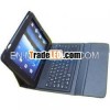 Bluetooth Wireless Keyboard Leather Case for Apple New iPad