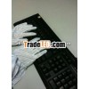Antistatic black Deluxe Keyboard for cleanroom